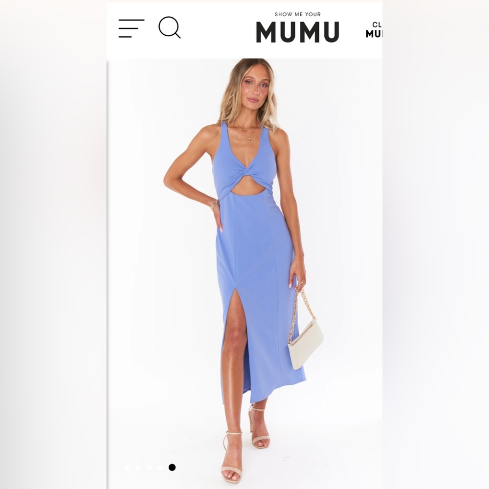 Show Me Your MuMu Luca Midi Dress